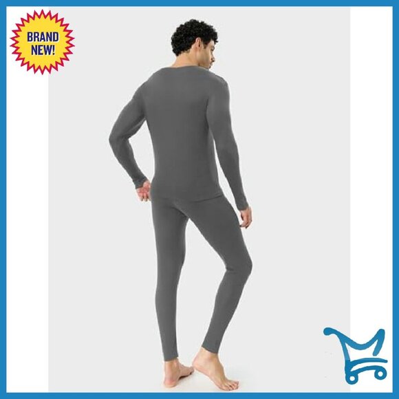 Men's Merino Wool Thermal Base Layer Set - Heavyweight & Midweight - Picture 3 of 7